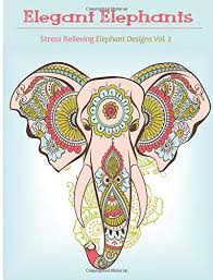Find the best elephant coloring pages for kids & for adults, print 🖨️ and color ️ 17 elephant coloring pages ️ for free from our coloring book 📚. Amazon Com Elegant Elephant Coloring Book Coloring Books For Grownup Featuring Elephant Designs Elegant Elephant Coloring Book For Adults 9781517763930 Books Adult Coloring Books