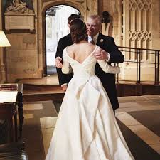 The Beautiful Cambridge Family On Instagram Princess Eugenie Posted This Really Sweet Picture Of Her And Andrew Princess Eugenie Royal Brides Eugenie Wedding