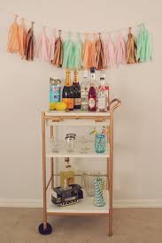 Diy Ikea Hack Bar Cart Blush And Jelly Ikea Bar Ikea Diy Diy Ikea Hacks