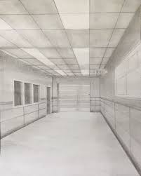 Draw a car somewhere on the road. One Point Perspective Hallway Drawing Perspective Drawing Point Perspective Perspective