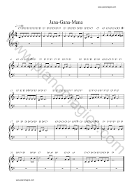 Jana Gana Mana Piano Sheet Music Free Violin Sheet Music Piano Lessons For Beginners Piano Notes Songs