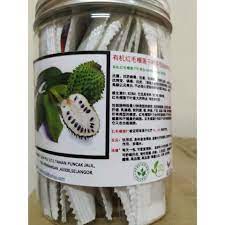 Bahan bahan 1.durian belanda 1 2.gula 2 sudu 3.susu cair 1/4 cawan 4.air 100 ml 5.ais ketul secukup. Soursop Leaf Tea Teh Daun Durian Belanda Shopee Malaysia