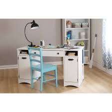 The surface should have plenty of room for you to spread your. South Shore Artwork Craft Table With Storage Multiple Finishes Walmart Com Walmart Com