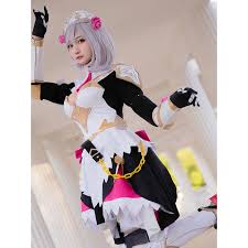Game Genshin Impact Noelle Knight Cosplay Costume - RoleCosplay.com