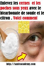 Enlevez Les Cernes Et Les Poches Sous Yeux Avec Le Bicarbonate De Soude Et Le Citron Voici Comment Eyeshadow Tips Beauty Hacks Natural Skin Care Routine