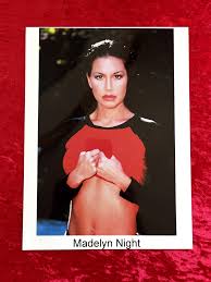 PORN STAR MADELYN NIGHT COLOR PHOTO HIP HIP AUTHENTIC RARE 2001 | eBay