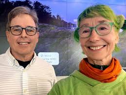 Rob Kahn and I had a wonderful time meeting with environmental science  students at Skyline College today. And thanks to my awesome partner Qimmah  for organizing the event! YaY Qimmah, Marcy, and