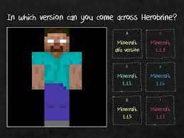 This post was created by a member of the buzzfeed commun. Minecraft Quiz