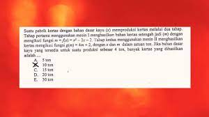Materi persamaan kuadrat rumus akar contoh soal. Ini Dia Soal Hots High Order Thinking Skill Un Sma Fungsi Komposisi Dalam Soal Cerita Youtube