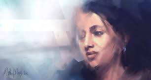 My latest portrait "The Godfather"