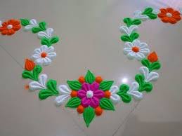 Navratri Dussehra Rangoli Diwali Special Rangoli Desion Youtube Rangoli Designs Free Hand Rangoli Design Special Rangoli