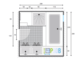 Exemple Plan De Salle De Bain De 7 8m2 Plan Salle De Bain Salle De Bain Grande Salle De Bain
