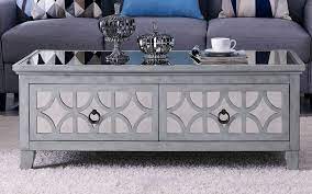 Whether rounding out an entryway, or the ideal place to stage a display in your living ensemble, a console table like this is a great option for a chic touch. Raleigh Grey Mirrored Coffee Table Cfs Furniture Uk