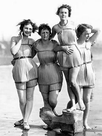 Beach 1920 Swimming Suits Measuring Swimsuits, 1920s By Graphicaartis