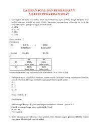 Sifat yang dapat di amati secara langsung disebut. Soal Latihan Subbab Pewarisan Sifat Smp Kelas 9 Beserta Jawabannya Jawabanku Id