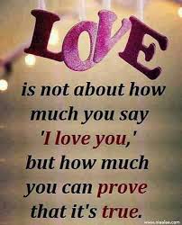 Can You Prove How Much You Love Me Great Love Quote Quotespictures Com