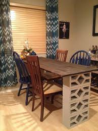 Cinder Block Table Island Cinder Block Furniture Home Diy Furniture