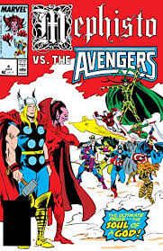 Most commonly associated with silver surfer he has made several appearances with him plotting against the noble alien. Amazon Com Mephisto Vs The Avengers 1987 4 Mephisto Vs 1987 Ebook Milgrom Al Buscema John Buscema John Kindle Store