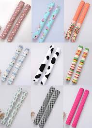 Each cover is made from soft felt and features apple appliques along the front with gingham trim on both ends. Blancho Bedding D Pastoral Style Refrigerator Door Handle Covers Fridge Handle Protectors