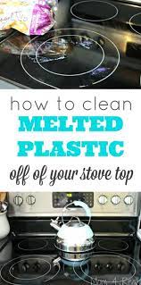 How To Clean Melted Plastic Off Of Your Stove Top Mom 4 Real Cleaning Hacks Oven Cleaning Vinegar Cleaning