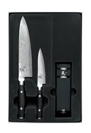 Yaxell Ran 3 Piece Knife Set Cuisine