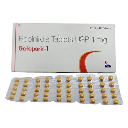 Ropinirole Hydrochloride Tablets, Strength: 1 mg at ₹ 135/strip in Jaipur