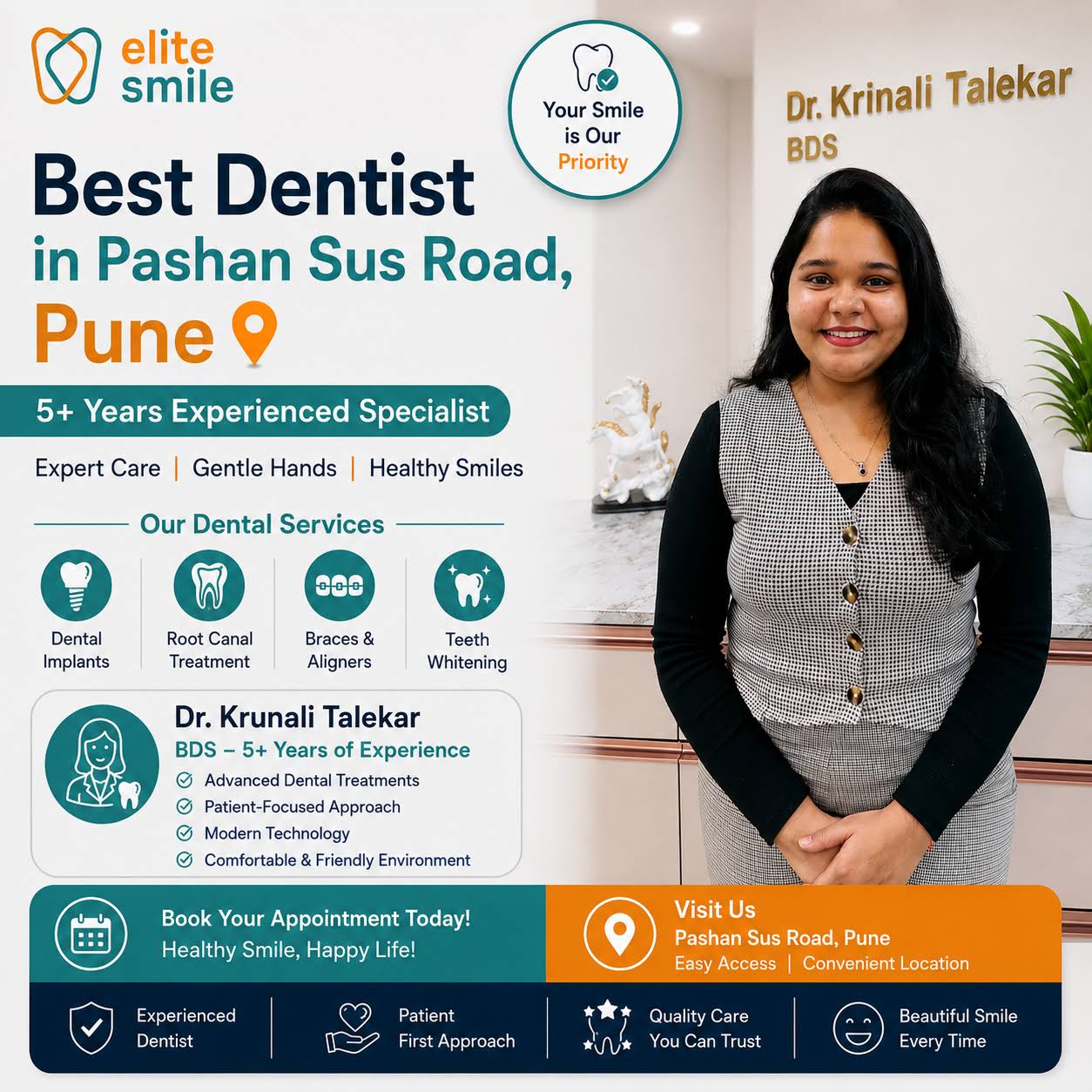 Best Dentist in Pashan Sus Road | 5+ Years Experience product image