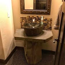 Andesite, basalt, dacite, obsidian, pumice, rhyolite, scoria, and tuff. Tumble Stone Basalt Column Pedestal And Counter Top Slab With Black Granite Stone Sink Wewillrockyourworld Stone Basalt Rocks Tumblestone Facebook