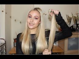 If you can get the remy extensions the better for you since they are the closest you can reach to your hair. How To Applying Hair Extensions To Thin Hair Youtube