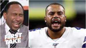 Stephen A Warns The Cowboys What Can Go Wrong Will Go Wrong First Take Basketball News Cowboys New York Giants