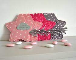 Contenants Dragees Etoiles Diy Bebe Fete De Bapteme Bapteme