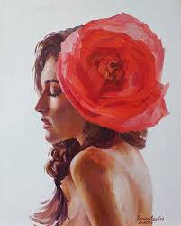 Obras de arte al estilo academicismo en el género del retrato al oleo en  venta