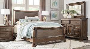 Cindy Crawford Home Notting Hill Cherry 5 Pc Queen Sleigh Bedroom 1599 99 Find King Size Bedroom Furniture King Size Bedroom Furniture Sets King Bedroom Sets