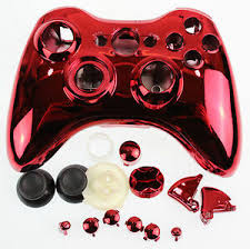 I'm the opinion that the xbox one controller feels and works better than his older brother. Ersatz Custom Chrom Rot Xbox 360 Controller Shell Case Ebay