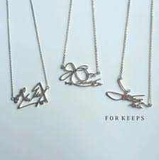 Necklaces Of Bts Signatures I Want The Suga One Bts Bracelet Body Jewelry Shop Bts Merch