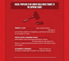 Racial Profiling Is No Longer Challenged Thanks To The Supreme Court Purkett V Elm Ruled That Any Ra Racial Groups Racial Profiling Criminal Justice System