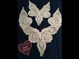 صدر الكروشي الذي زلزل الفيسبوك ويبحث عنه الجميع في 2018 خطوة بخطوة Youtube Pineapple Crochet Crochet Lace Collar Crochet Doilies