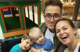 They were dating for 9 years after getting together on 15th jan 2002. Mcfly S Tom Fletcher Reveals All About His New Children S Books