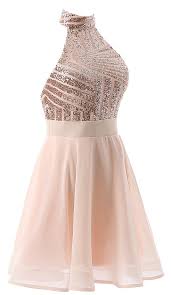Short Halter Prom Party Dress Backless Homecoming Dress For Juniors Backless Homecoming Dresses Cute Prom Dresses Short Party Dress