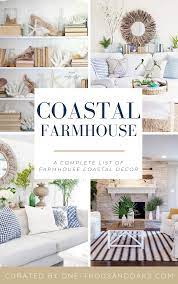 The Best Coastal Farmhouse Decor On Amazon One Thousand Oaks Coastal Farmhouse Decor Beach House Living Room Farmhouse Coastal Decor