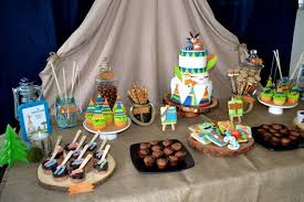 Out of stock at crossroads mall edit store. Woodland Themed Camping Birthday Party Spaceships And Laser Beams