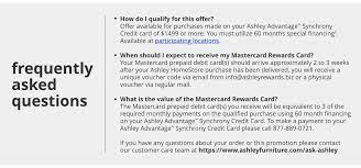 Ashley Cares Relief Program Ashley Furniture Homestore Prepaid Debit Cards Reward Card Ashley Furniture Homestore