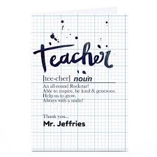 As well as our teacher presents we have a brilliant selection of exclusive thank you teacher cards for sale. Thank You Teacher Cards 2021 Personalised Teacher Cards Uk Leaving Retirement Card Factory