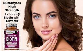 High Strength Biotin 12,000mcg with MCT Oil (Coconut)
