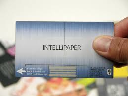They are perfect for storing your company presentations, sales brochures, catalogs and more. Paper Usb Business Card Lets You Track Usage Techcrunch