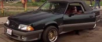 Mustang 5.0 gt menace to society drop top convertible doing doughnuts drift drifting Menace Ii Society Ford Mustang On Sale From Tyrin Turner Snoop Dogg Approves Autoevolution