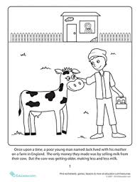 Jack And The Beanstalk Comprehension Coloring And More Education Com 439 best fairy tales rhymes images on pinterest. jack and the beanstalk comprehension