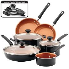 Upgraded to the 14 cup and so glad i did. Farberware 14 Piece Easy Clean Pro Ceramic Nonstick Pots And Pans Set Cookware Set Black Walmart Com Walmart Com