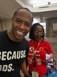 ✨ I absolutely love Godwinks! 🌟 At a conference, a wonderful person  approached me to share a connection. She called her superintendent, and it  turned out to be one of my favorite