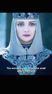 The Three Immortal Viking Kings Spot A Woman with Snow White Hair Below